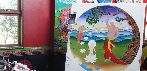 pintura templo