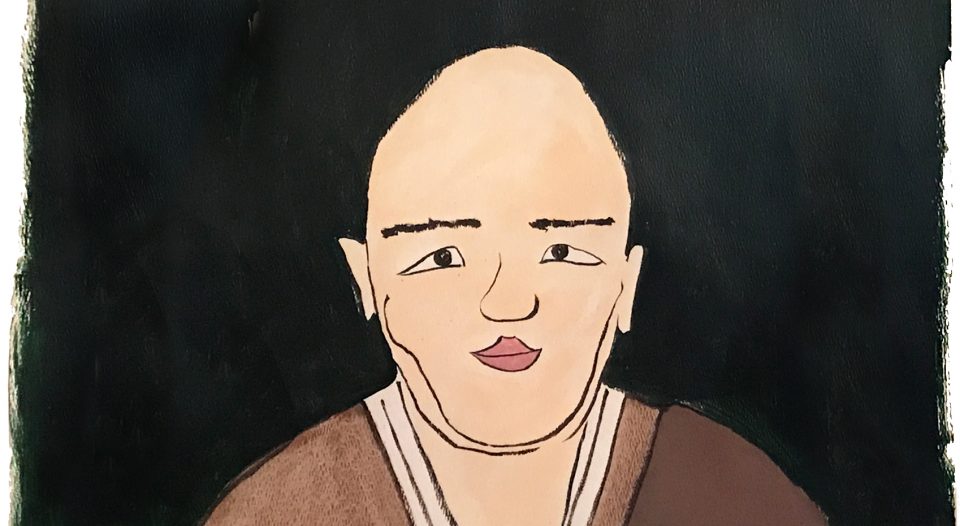 Eihei Dogen, pintura de Kazuaki Tanahashi